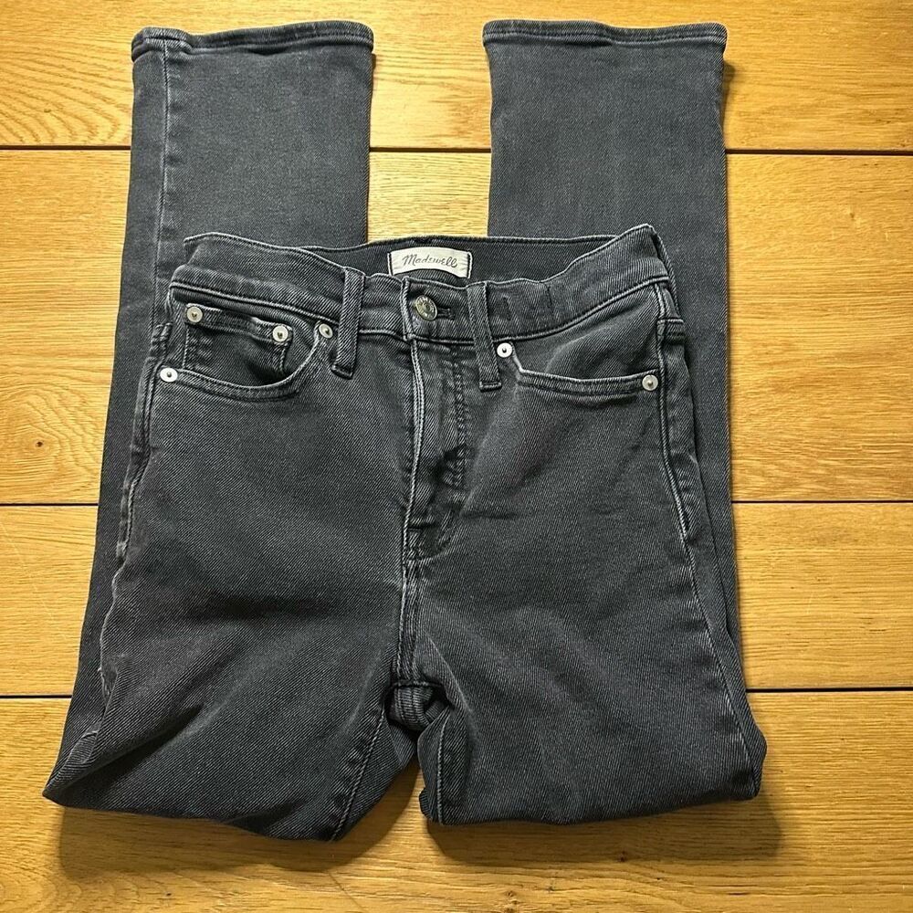 Madewell Cali Demi boot 25 black jeans